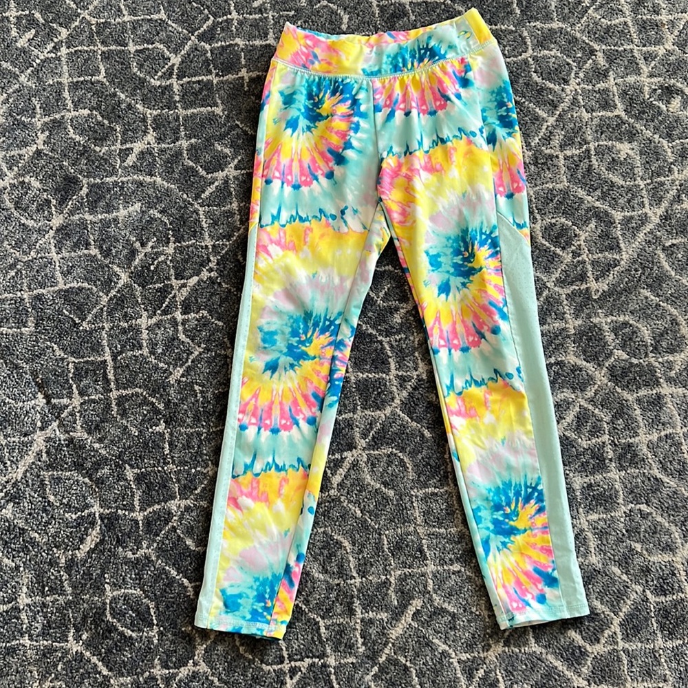 Girls Tyedye Leggings - Size 7/8